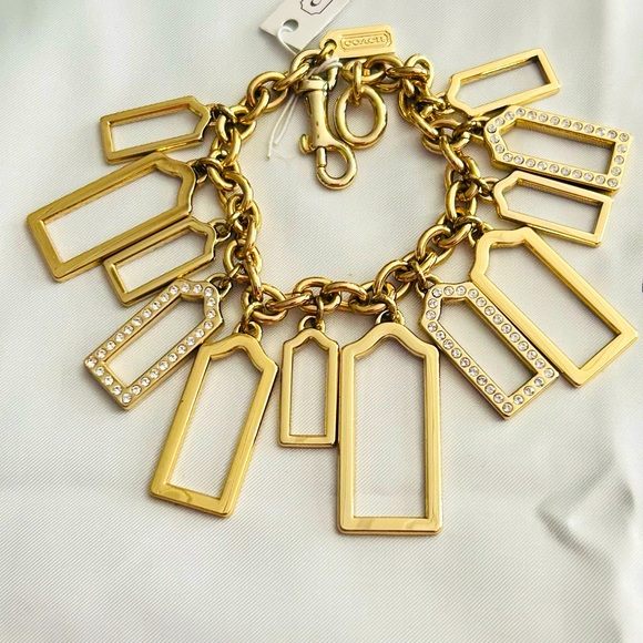 RARE Coach Charm Bracelet - Picture 8 of 16